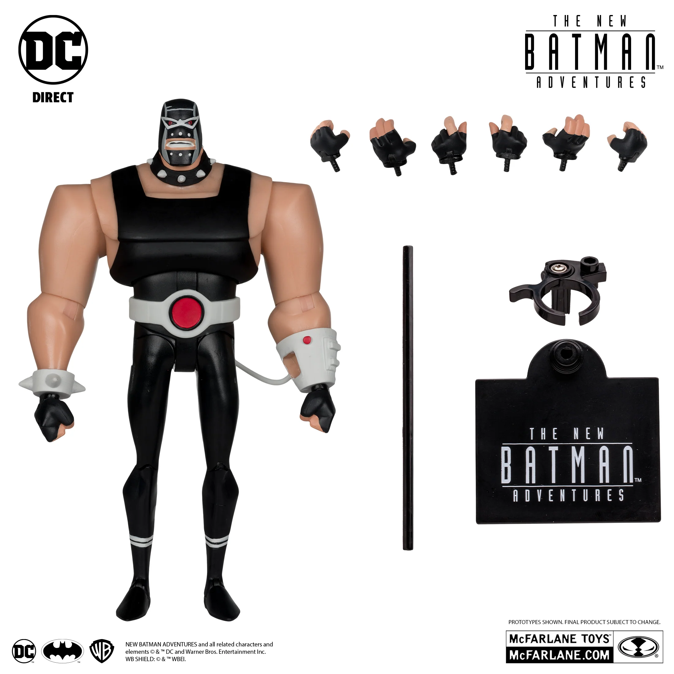 DC DIRECT - THE NEW BATMAN ADVENTURES 6" WV2 - BANE - Image 2