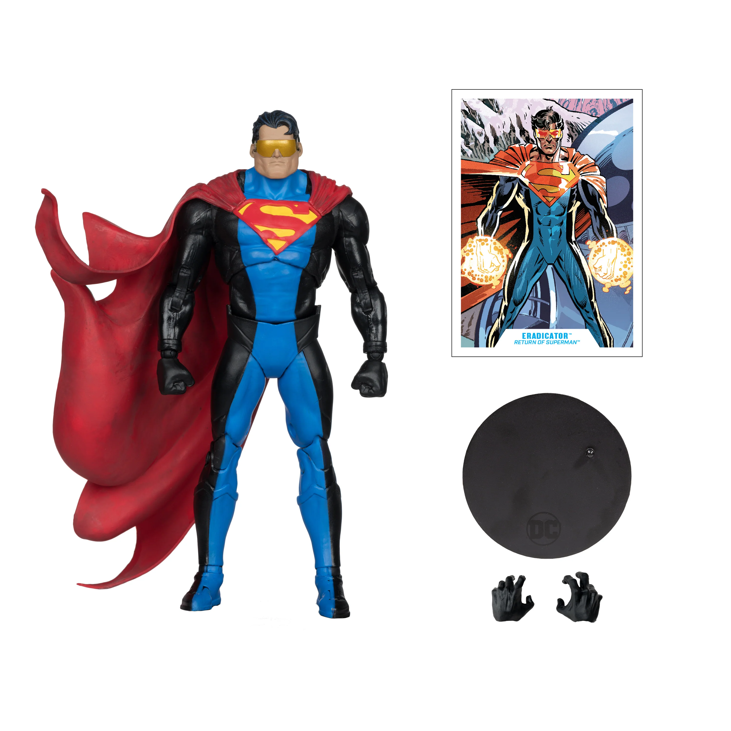 DC MULTIVERSE 7" - ERADICATOR (RETURN OF SUPERMAN)