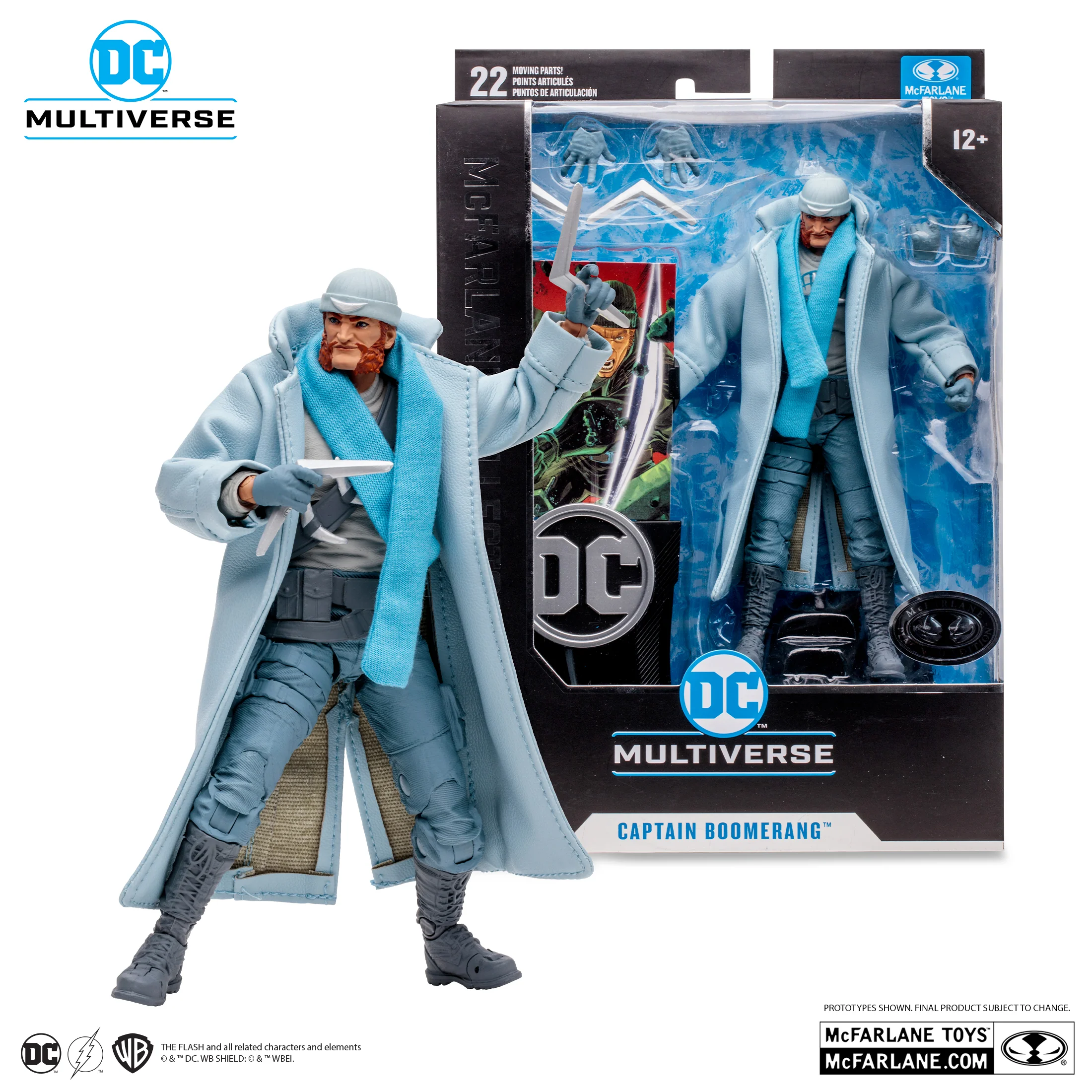 DC MULTIVERSE: CAPTAIN BOOMERANG (THE FLASH) MCFARLANE COLLECTOR EDITION #13 (PLATINUM EDITION)