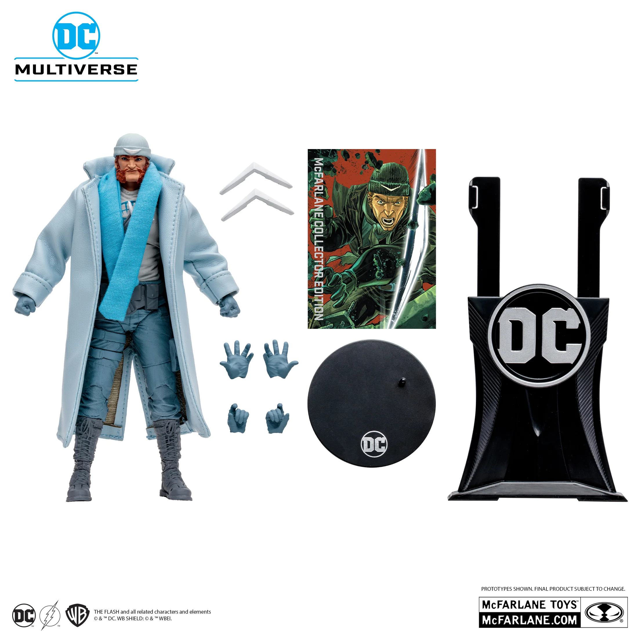 DC MULTIVERSE: CAPTAIN BOOMERANG (THE FLASH) MCFARLANE COLLECTOR EDITION #13 (PLATINUM EDITION) - Image 3