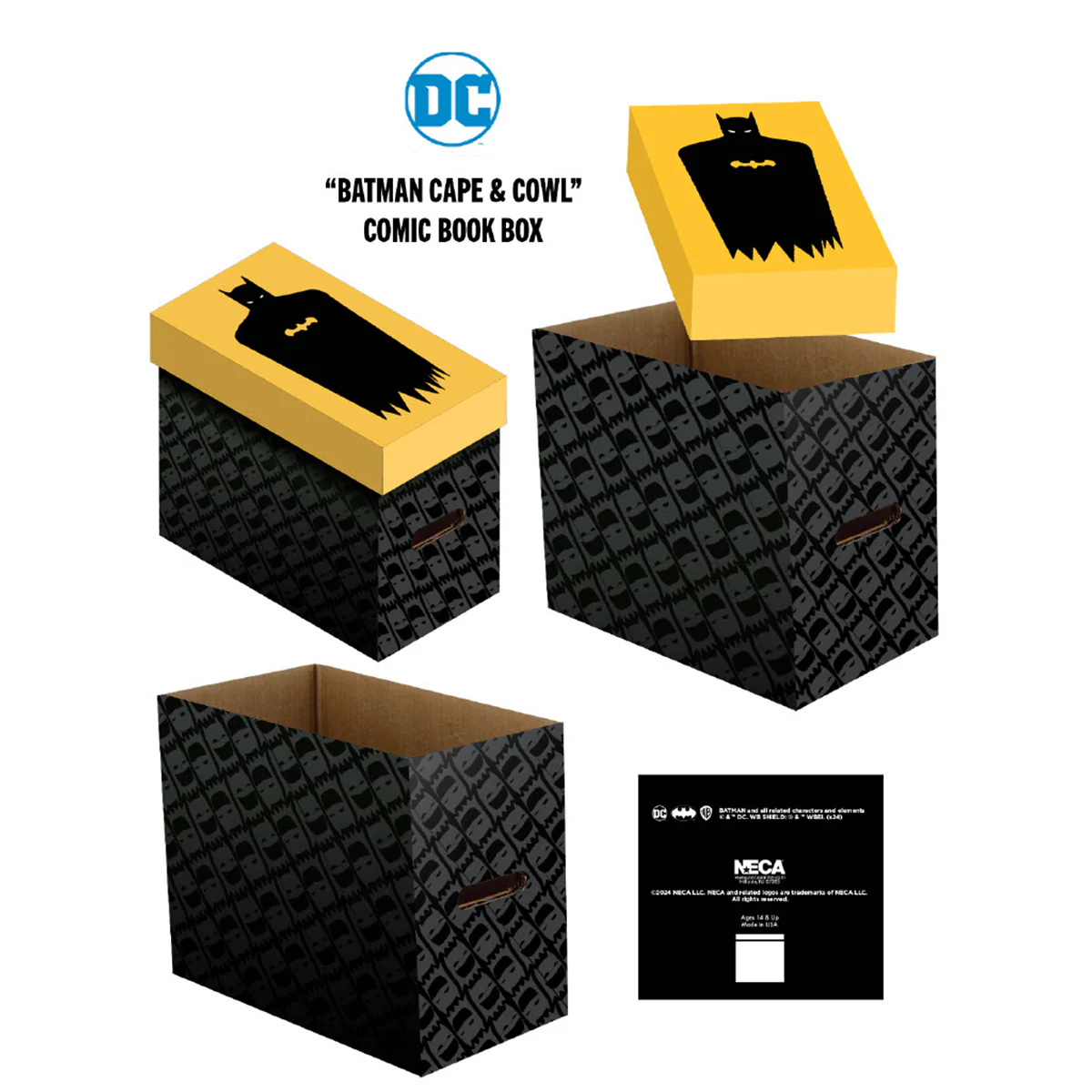 DC SHORT COMIC BOX: BATMAN CAPE & COWL - Image 2