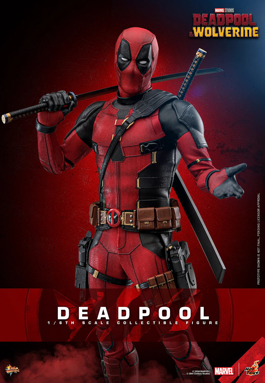 Deadpool Sixth Scale Figure (Collector Edition) - Image 12