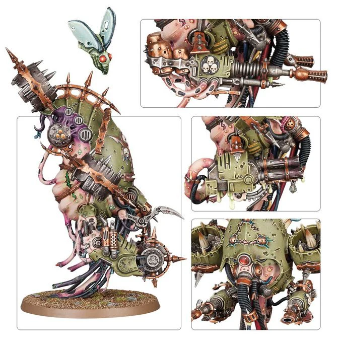 Foetid Bload-Drone | Death Guard | Warhammer 40,000 - Image 2