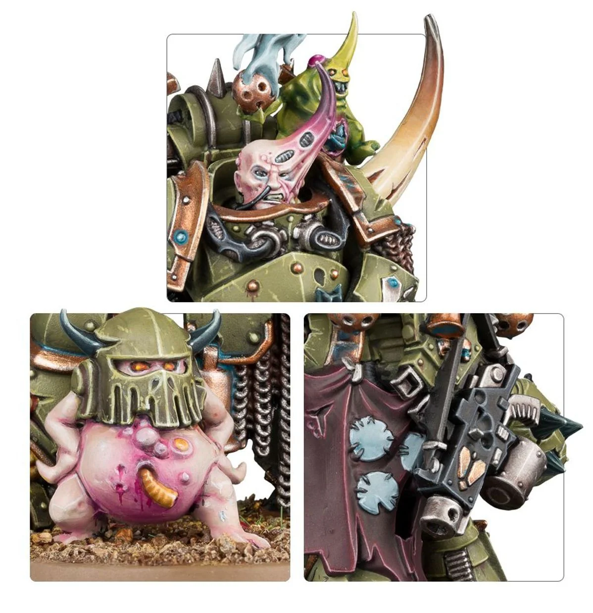 DEATH GUARD: PLAGUE MARINE CHAMPION | Warhammer 40,000 | Games Workshop - Image 3