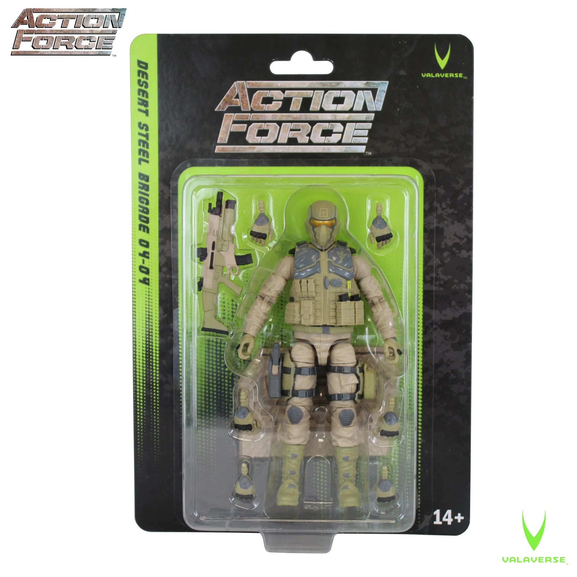 Desert Steel Brigade | Action Force Series 4 | Valaverse 1:12 Scale Figure - Image 2