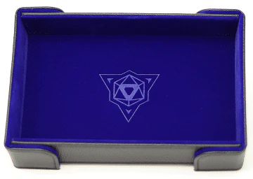 DIE HARD BLUE MAGNETIC RECTANGULAR DICE TRAY