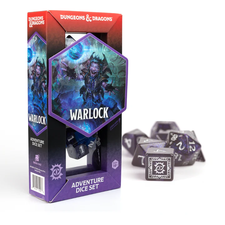 Dungeons & Dragons: Adventure Dice Bundle - Warlock | Sirius Dice