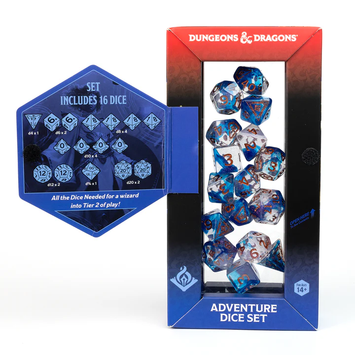 Dungeons & Dragons: Adventure Dice Bundle Wizard - Pink | Sirius Dice - Image 2