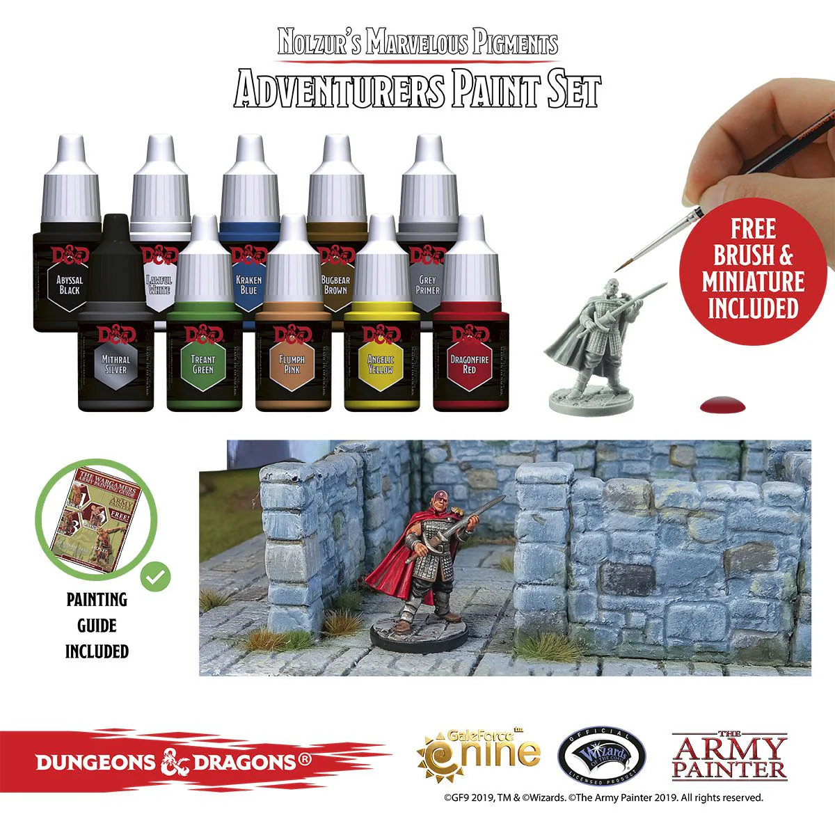 DND ADVENTURERS PAINT SET - Image 2