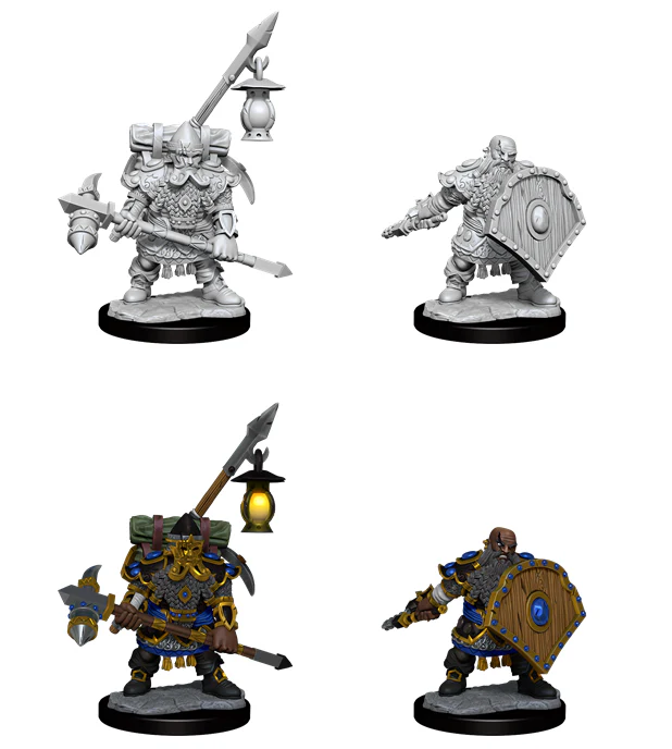DND FRAMEWORKS WV1 DWARF FIGHTER MALE