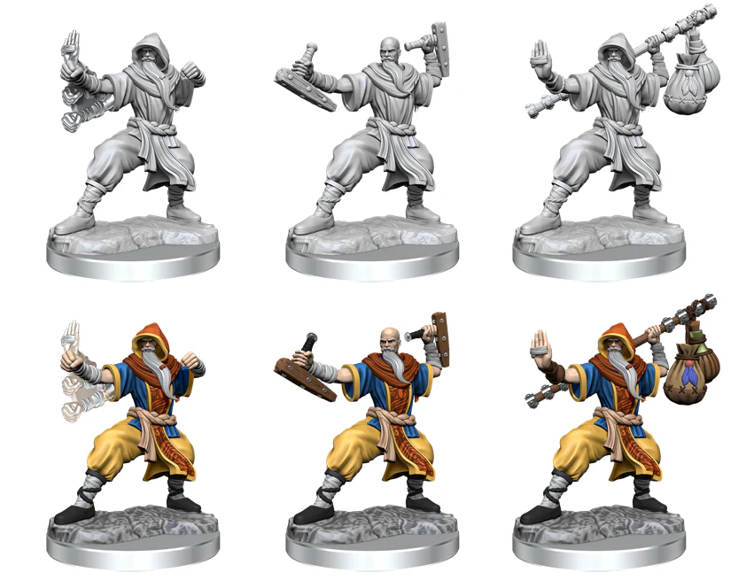 DND FRAMEWORKS WV1 HUMAN MONK MALE