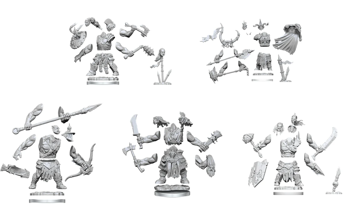 DND FRAMEWORKS WV1 ORCS