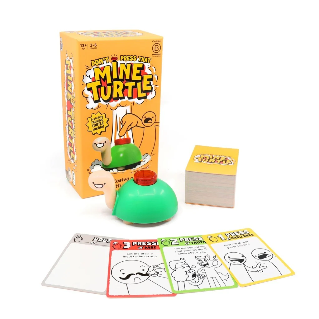 Don’t Press That Mine Turtle Card Game | Heroes World - Image 3