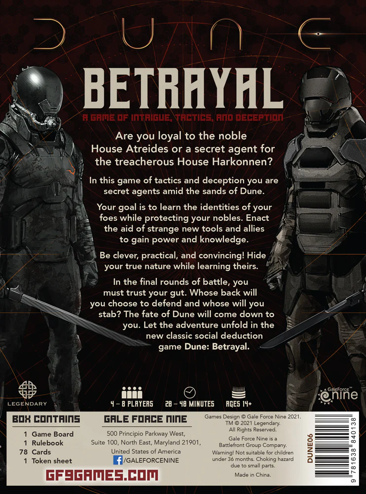 DUNE BETRAYAL - Image 3