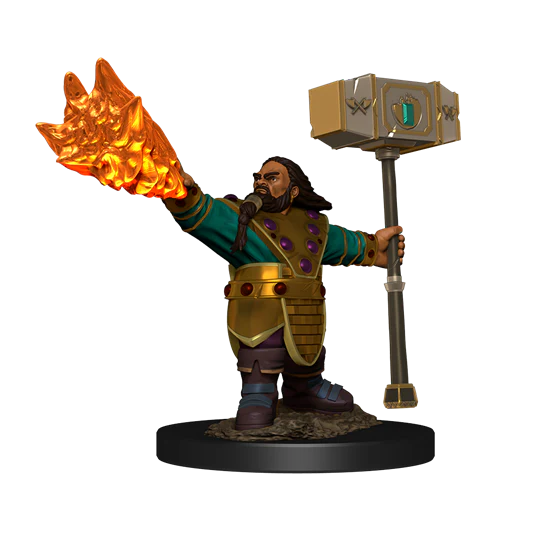Dungeons & Dragons Premium Figures: DWARF CLERIC MALE