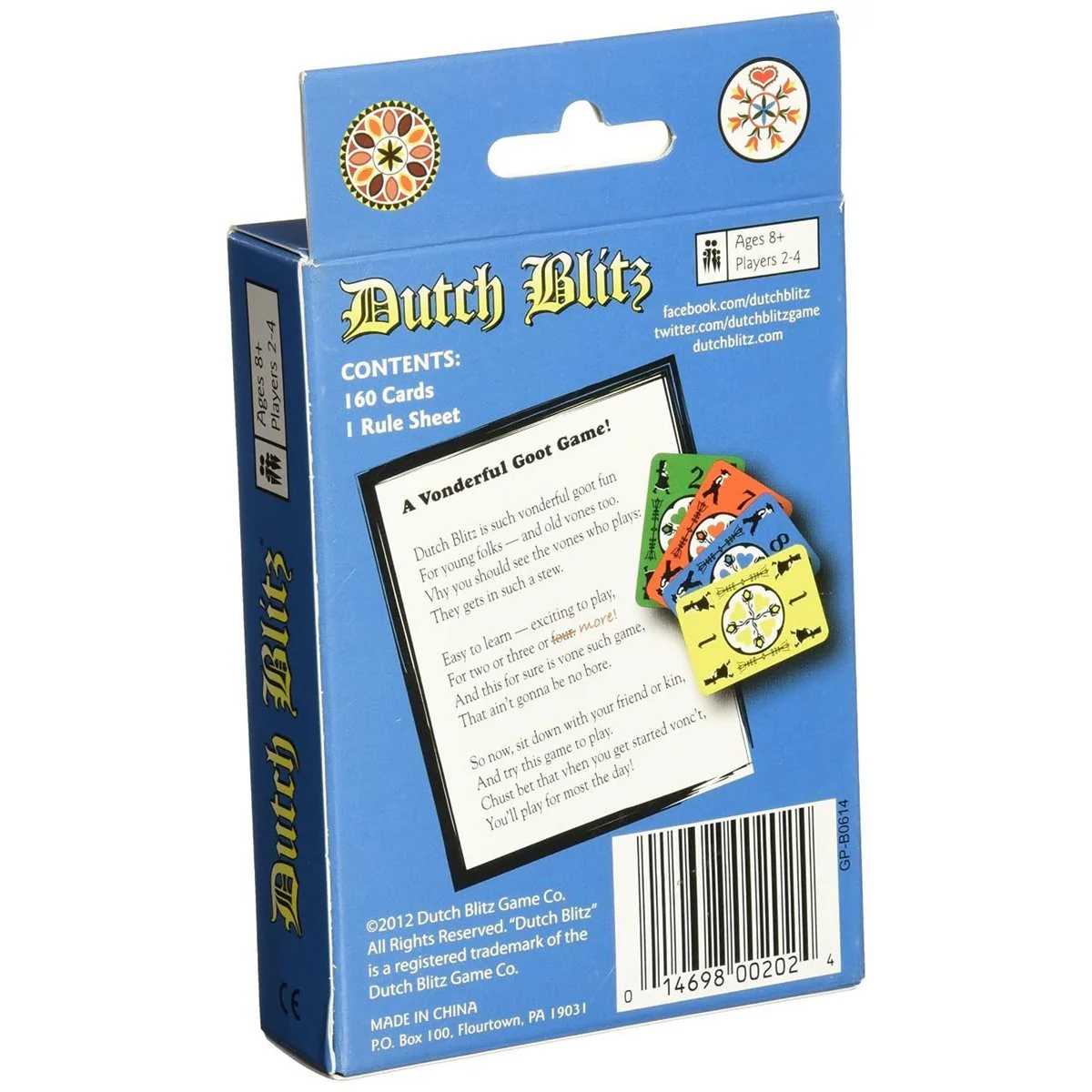 Dutch Blitz: Blue Expansion Pack | Board Game - Image 2