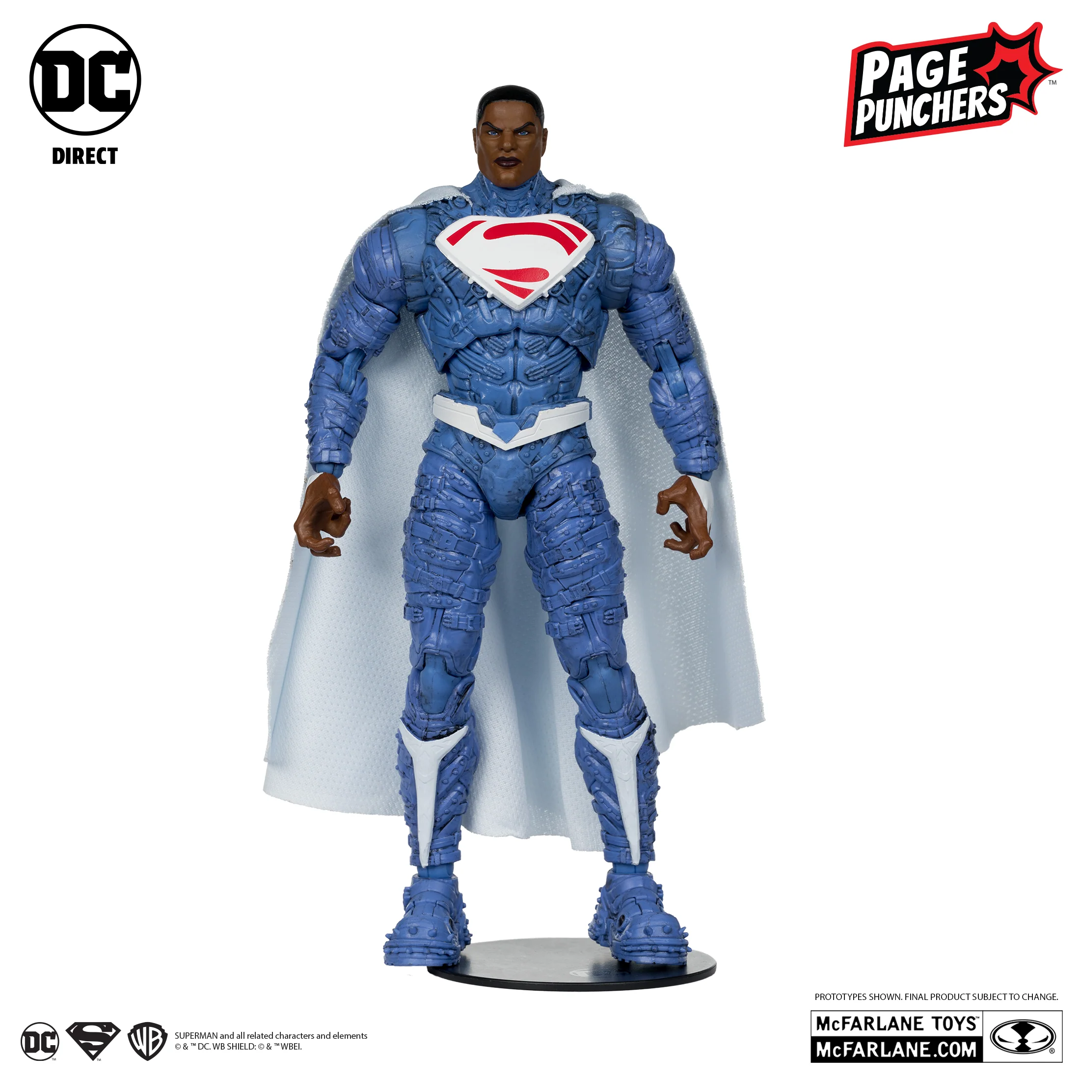 EARTH-2 SUPERMAN 7″ FIGURE WITH SUPERMAN: GHOSTS OF KRYPTON COMIC (PAGE PUNCHERS) - Image 5