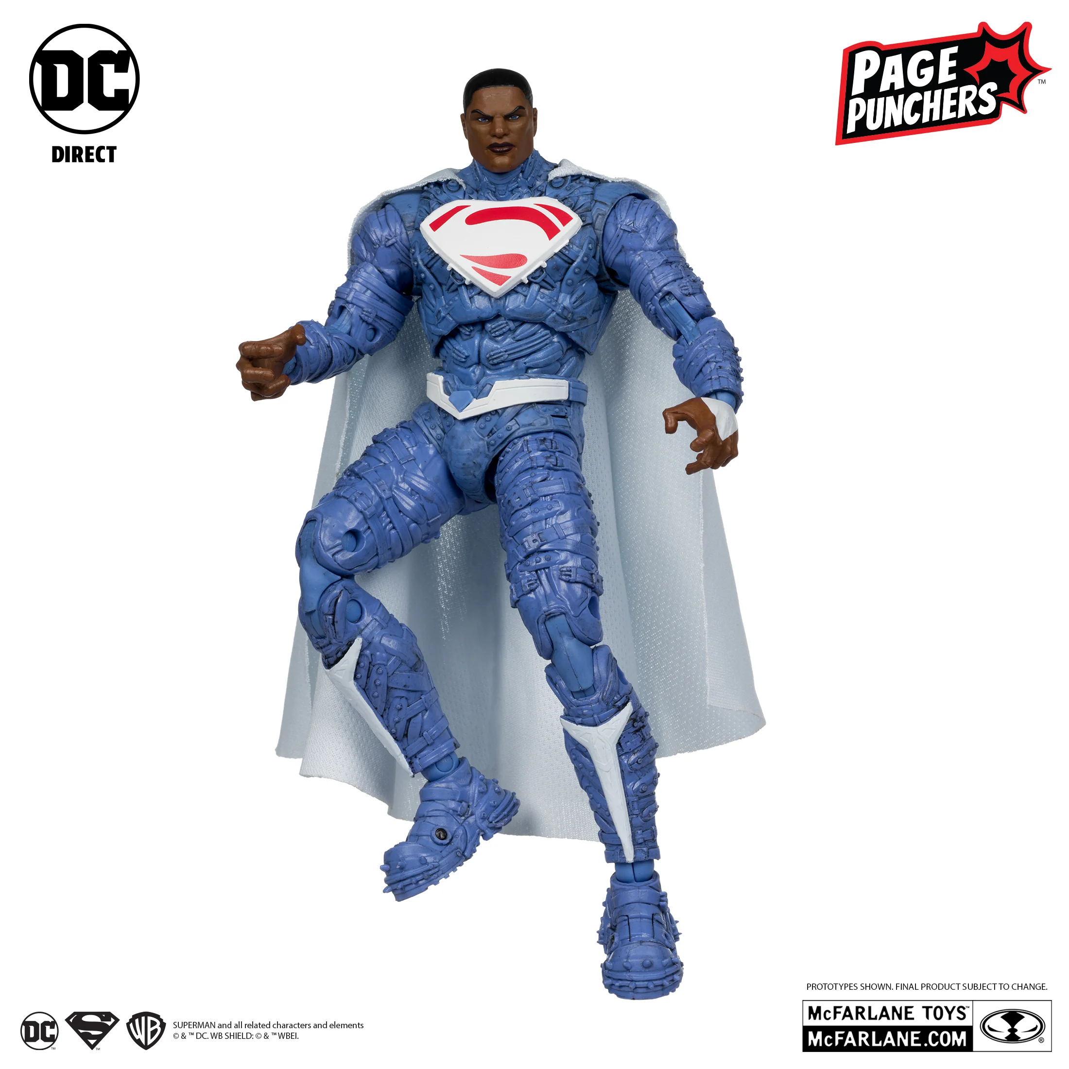 EARTH-2 SUPERMAN 7″ FIGURE WITH SUPERMAN: GHOSTS OF KRYPTON COMIC (PAGE PUNCHERS) - Image 6