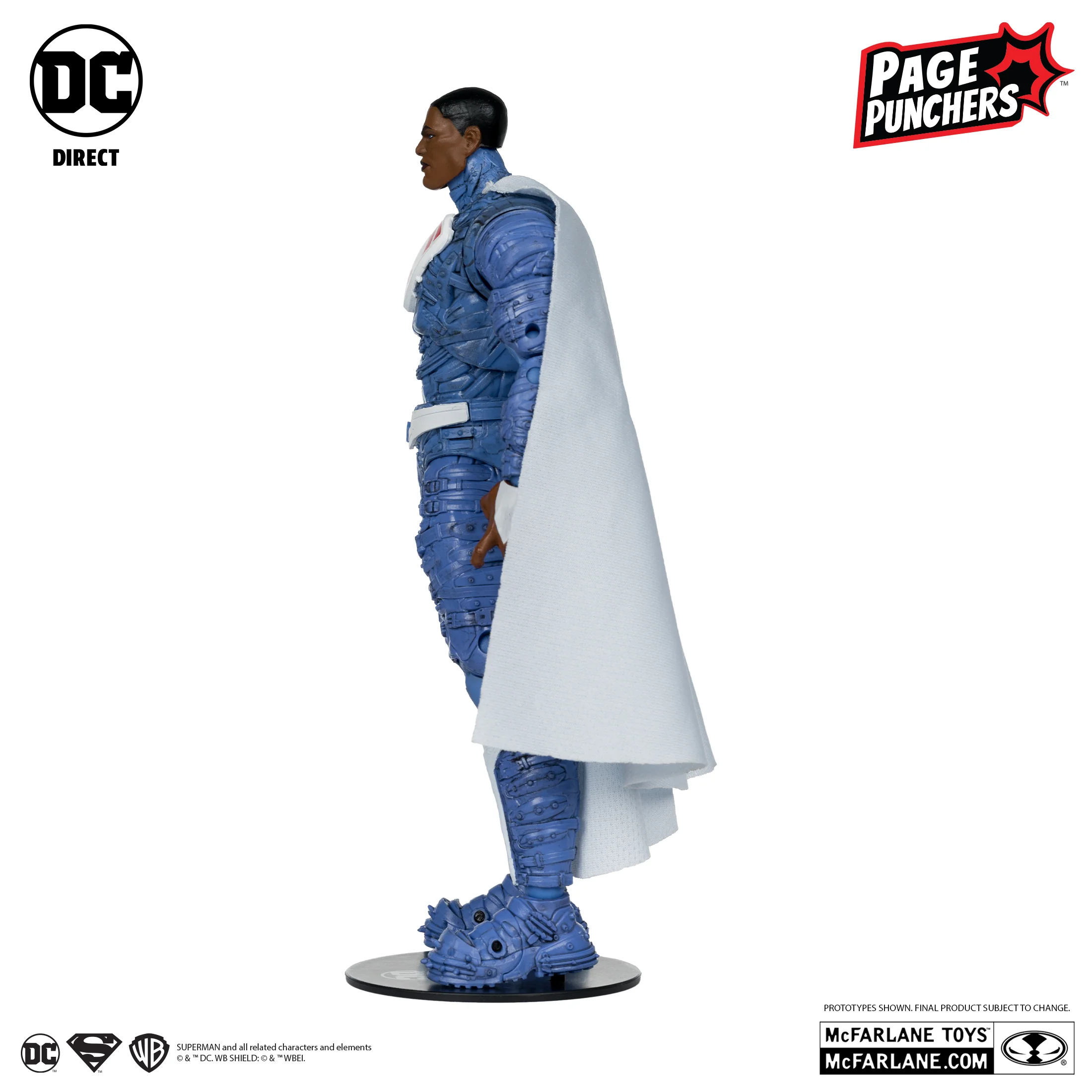 EARTH-2 SUPERMAN 7″ FIGURE WITH SUPERMAN: GHOSTS OF KRYPTON COMIC (PAGE PUNCHERS) - Image 8