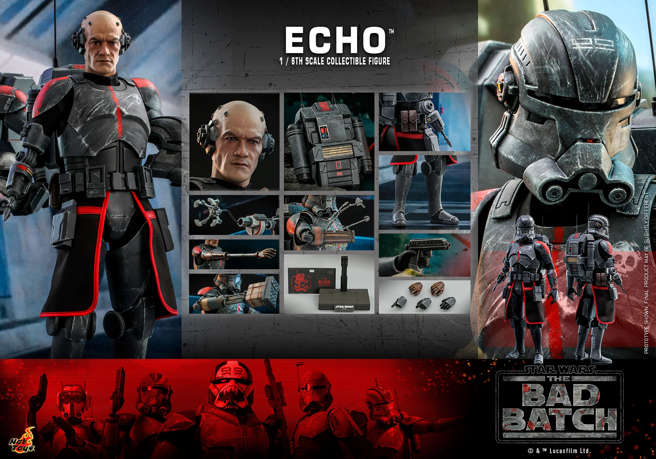 Echo TMS042 | Sixth Scale Action Figure | Hot Toys - Image 14