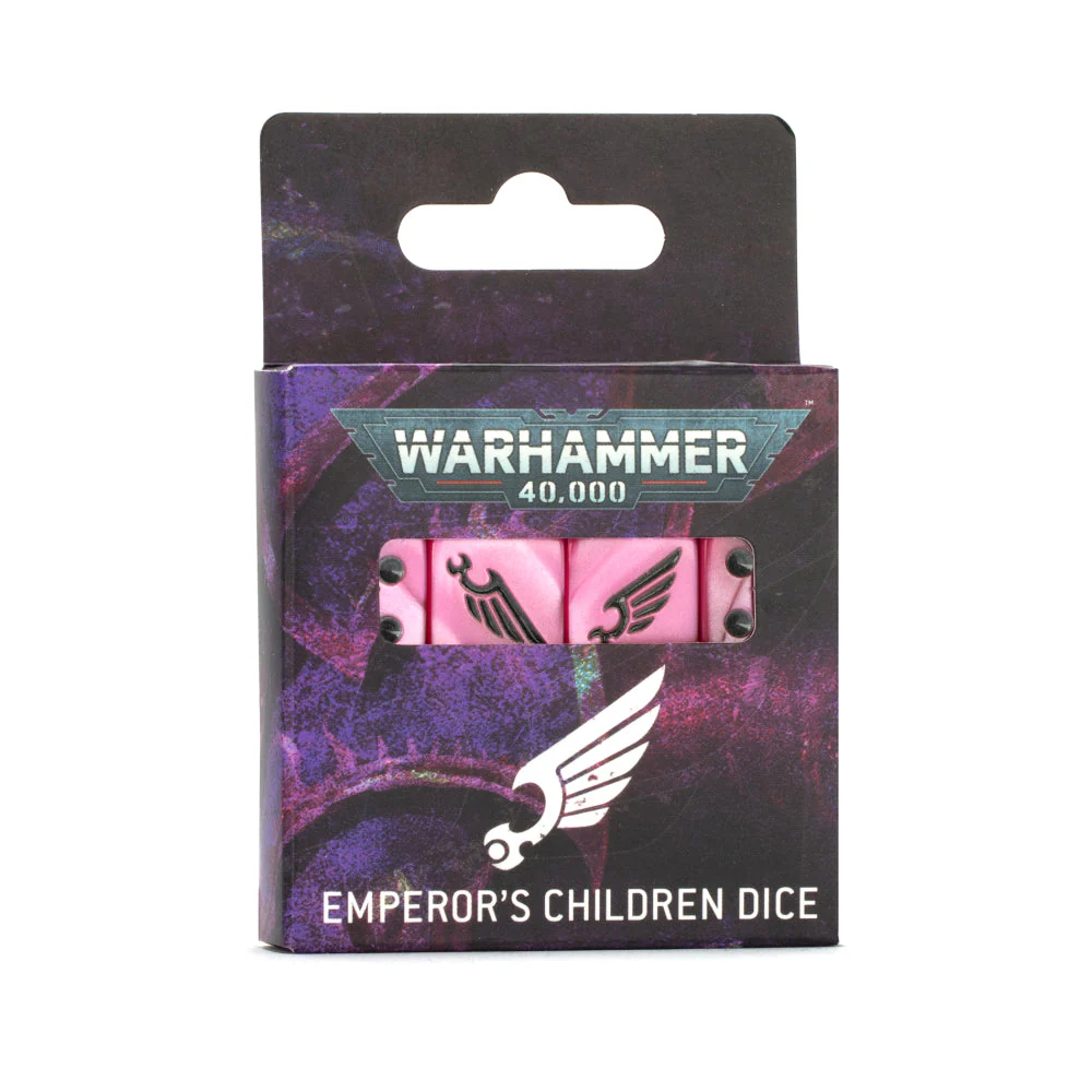 Warhammer 40K:  Emperor's Children Dice