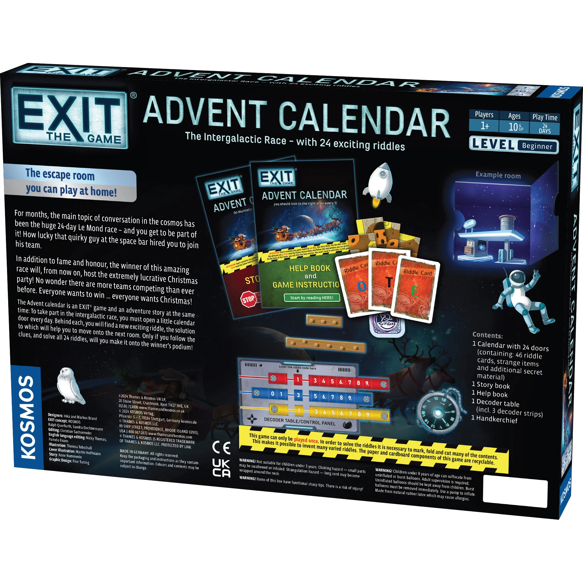 EXIT: Advent Calendar – The Intergalactic Race | Heroes World - Image 2