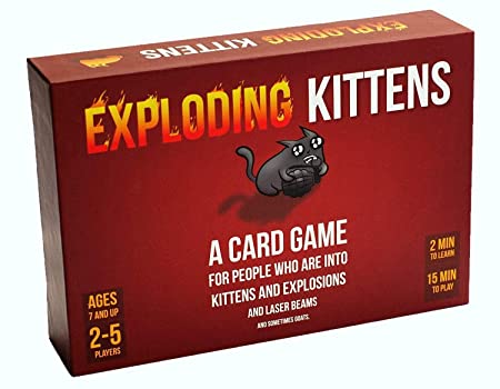 Exploding Kittens Original Edition Card Game | Heroes World
