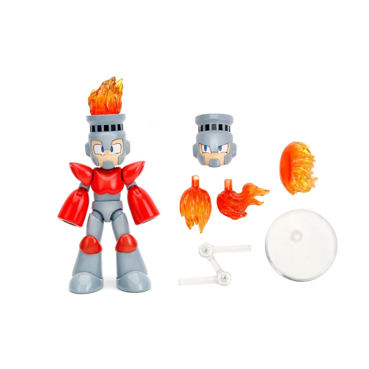 Fire Man (Mega Man) | 1:12 Scale Action Figure | Jada Toys - Image 5