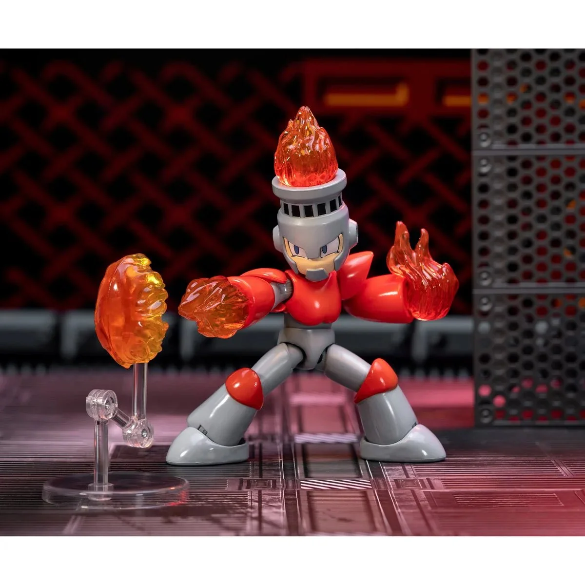 Fire Man (Mega Man) | 1:12 Scale Action Figure | Jada Toys - Image 8