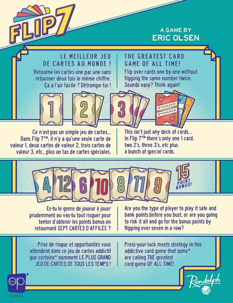 Flip 7 Card Game | Heroes World - Image 2