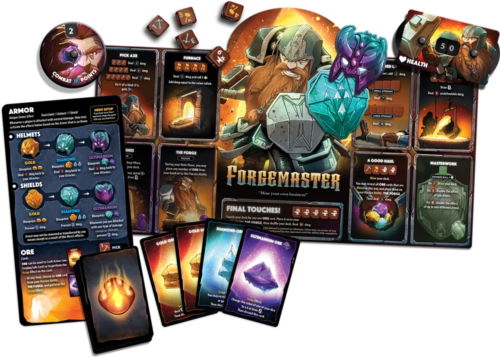 [PREORDER] Forgemaster | Hero Pack | Dice Throne - Image 2