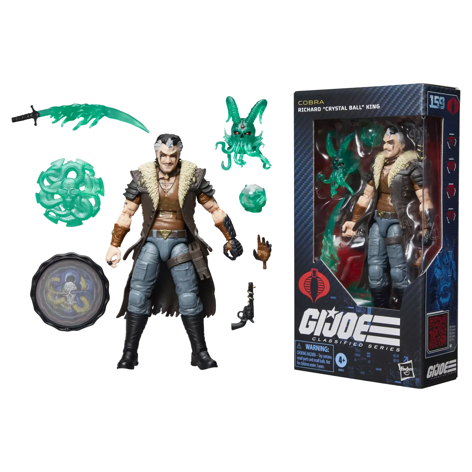G.I. Joe Classified Series #159, Richard "Crystal Ball" King
