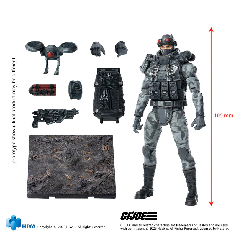 G.I.Joe Firefly 1/18 Scale (HIYA Exquisite Mini Series) - Image 2