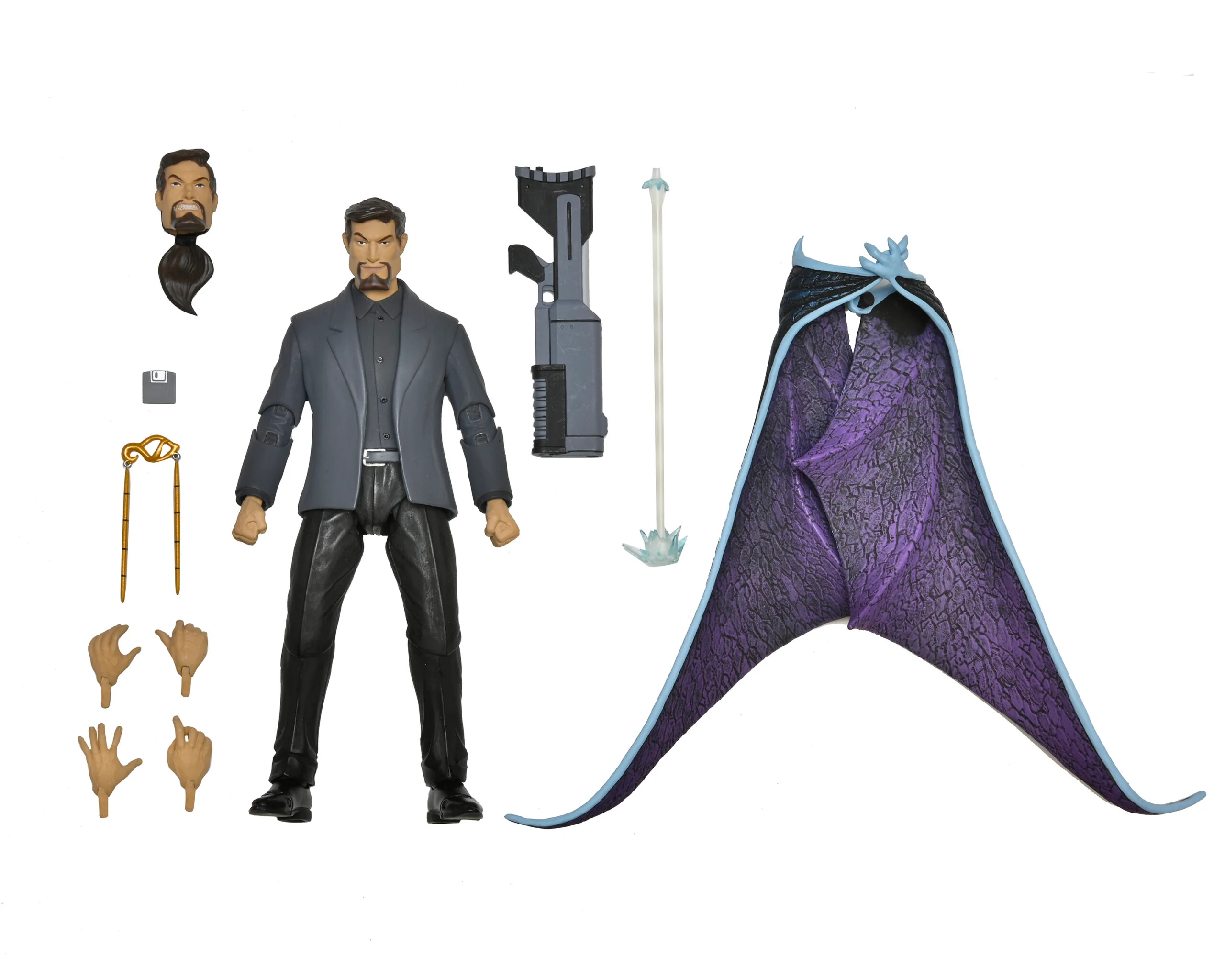Gargoyles Xanatos Ulimate Action Figure (Includes Demona's closed wings) - Image 2
