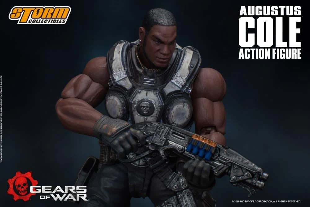 Gears of War Augustus Cole 1/12 Scale Figure - Image 6