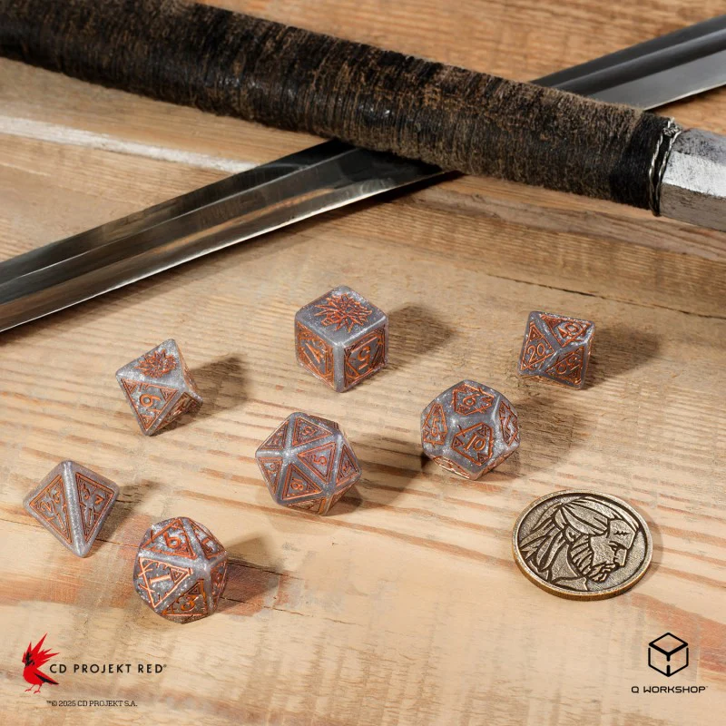 Geralt | The Witcher Dice Set | Q-Workshop - Image 3