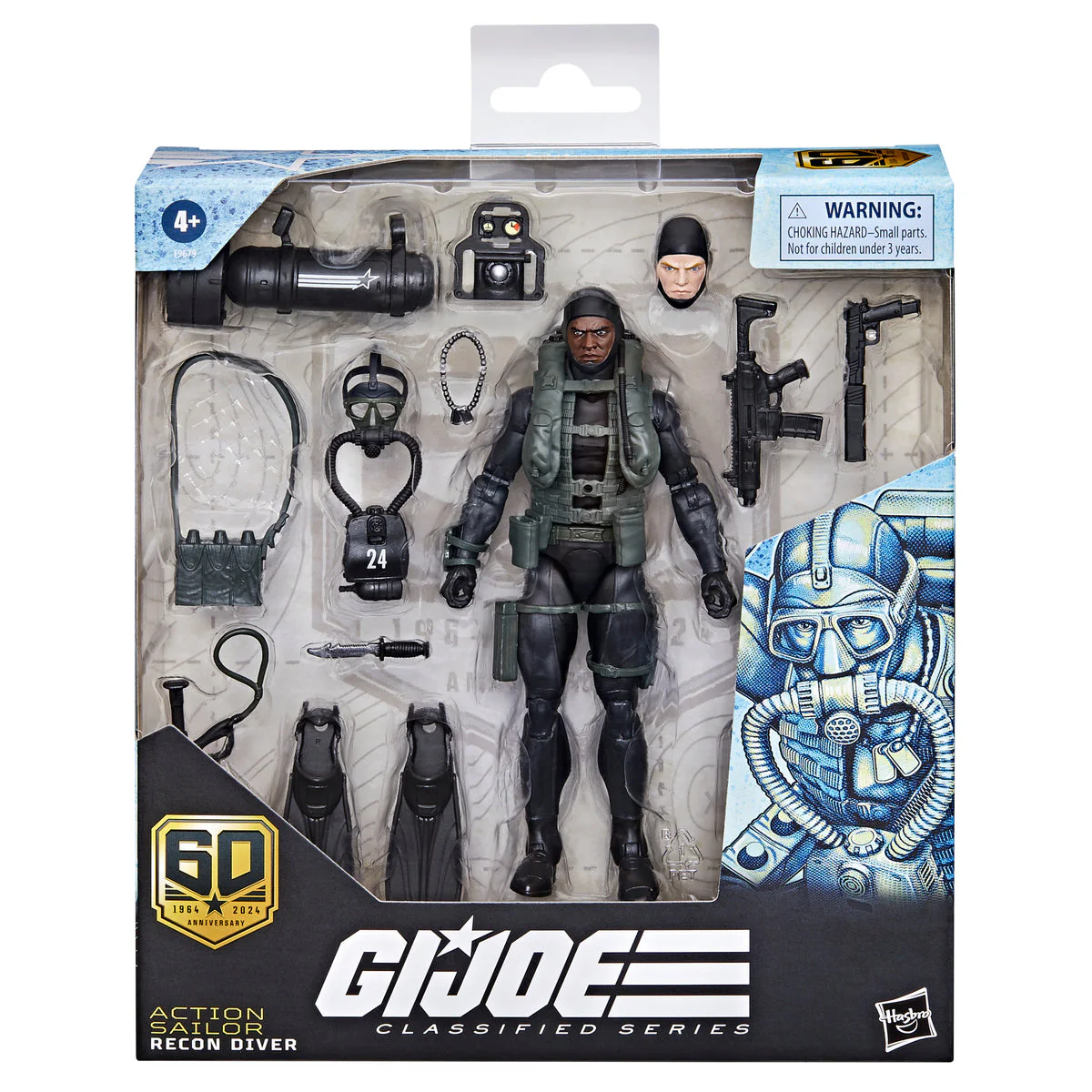 GI Joe Action Soldier Recon Diver (60th Anniversary) - Image 3