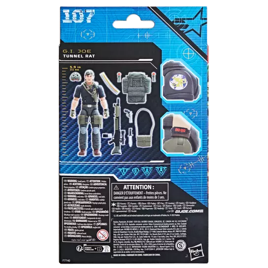 GI Joe Classified Nightforce Tunnel Rat - Image 2