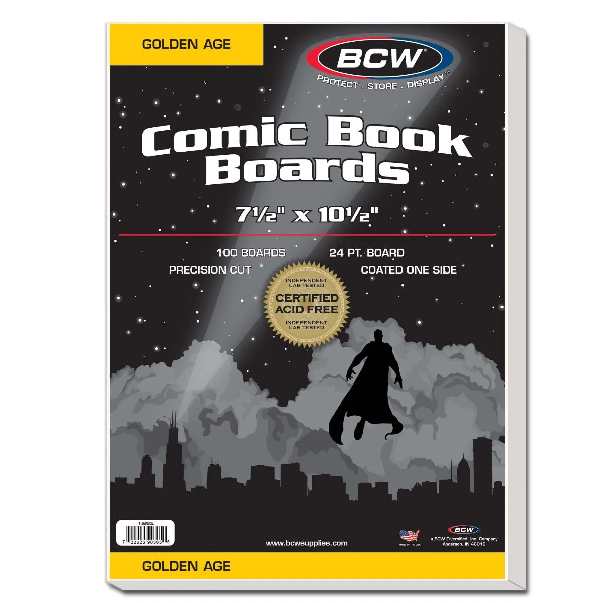 Golden Comic Backing Boards (100 COUNT)