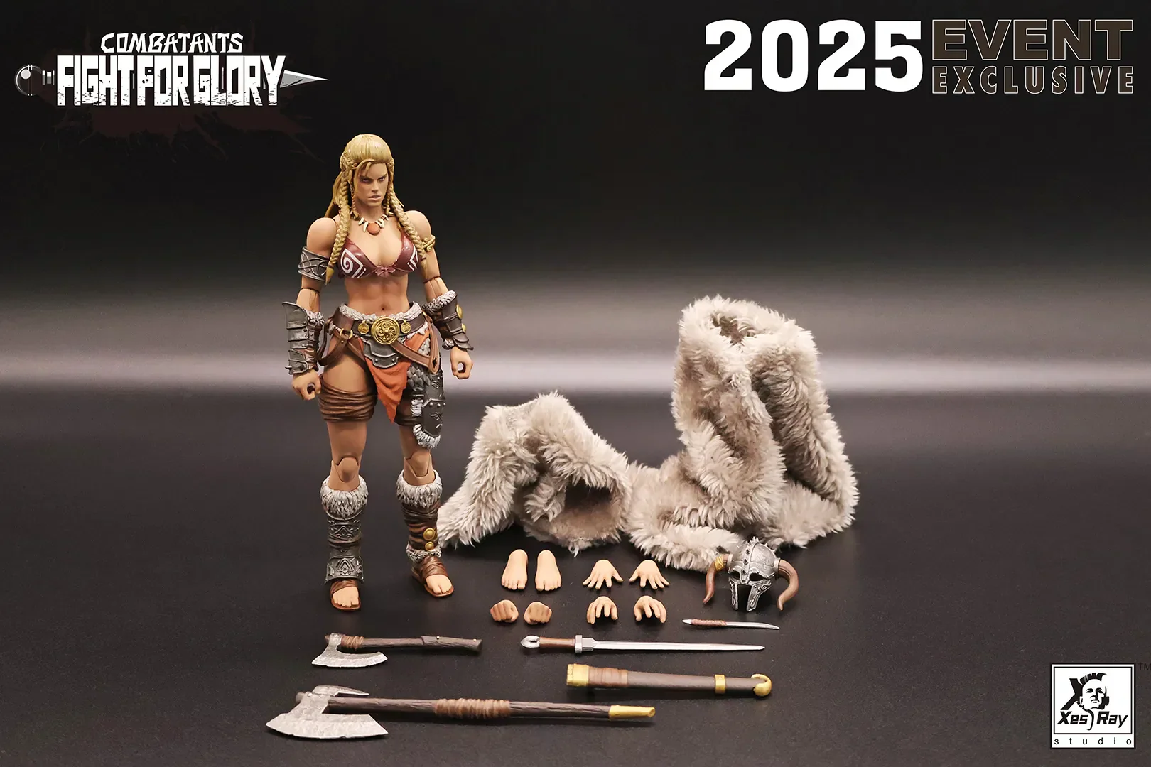 Golden Hildr Action Figure (Xesray Studio 1/12 Combatants) [EVENT EXCLUSIVE 2025] - Image 2