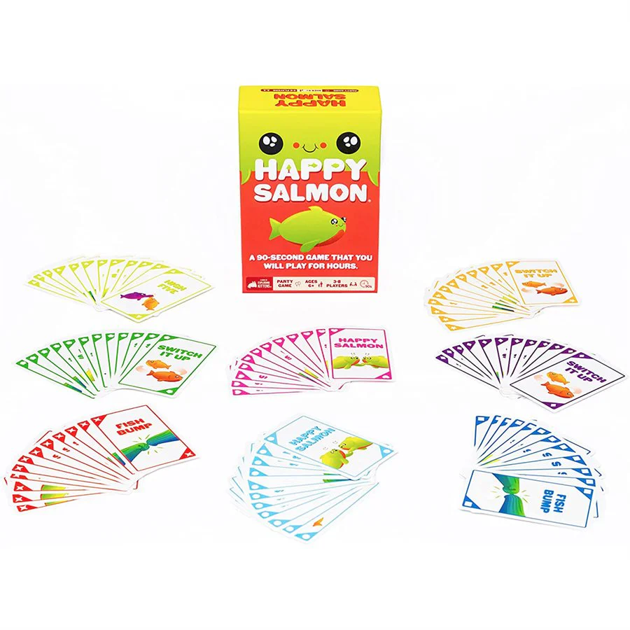 Happy Salmon | Boardgame | Exploding Kittens - Image 2
