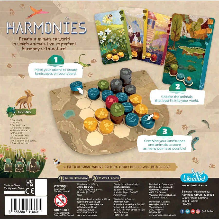 Harmonies Board Game | 2024 Golden Geek Winner | Heroes World - Image 2