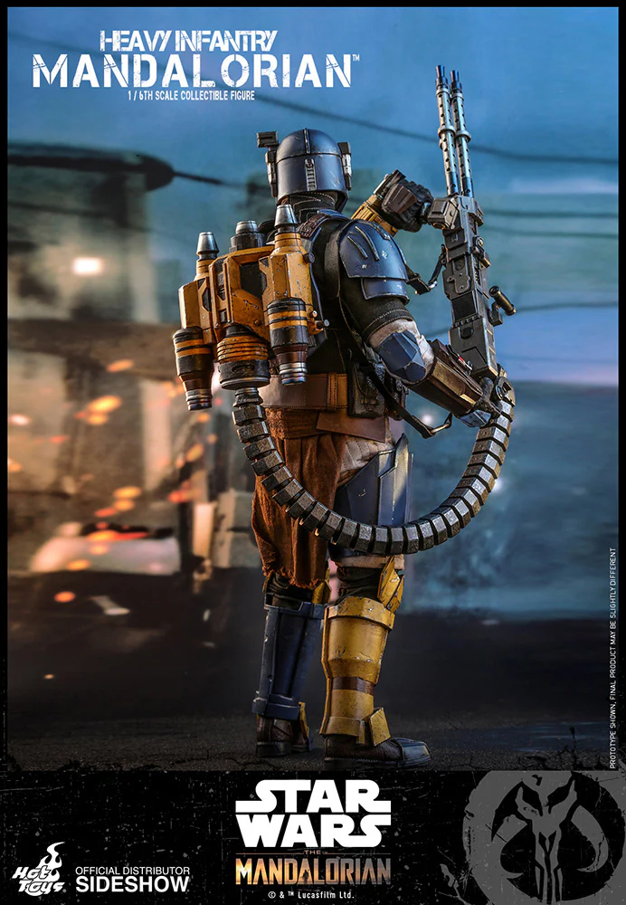 Heavy Infantry Mandalorian TMS010 | Sixth Scale Action Figure | Hot Toys - Image 3