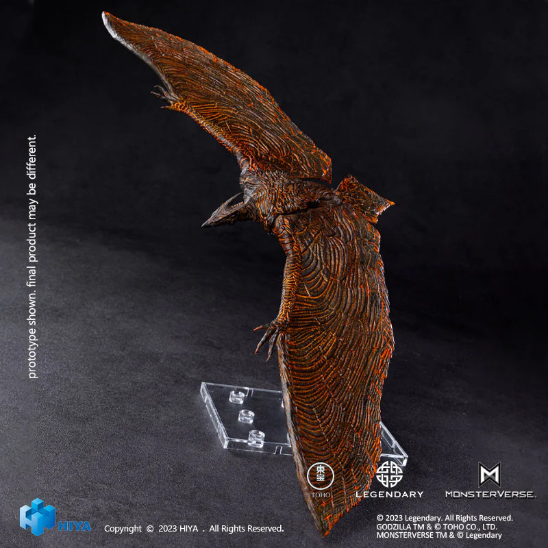HIYA Exquisite Basic Series None Scale 6 Inch Godzilla King of the Monsters Rodan Flameborn Action Figure - Image 8