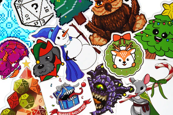 Holiday Mystery Dice Set | Dungeons & Dragons RPG | 1985 Games - Image 5