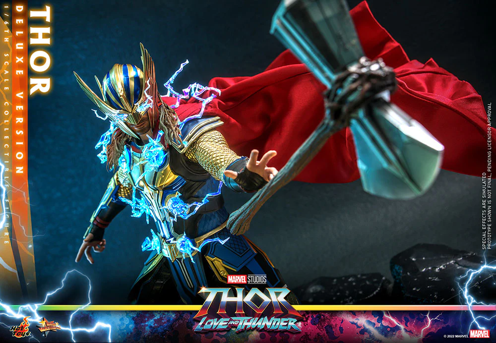Thor (Deluxe Version) (MMS656) | Sixth Scale Action Figure | Hot Toys - Image 11