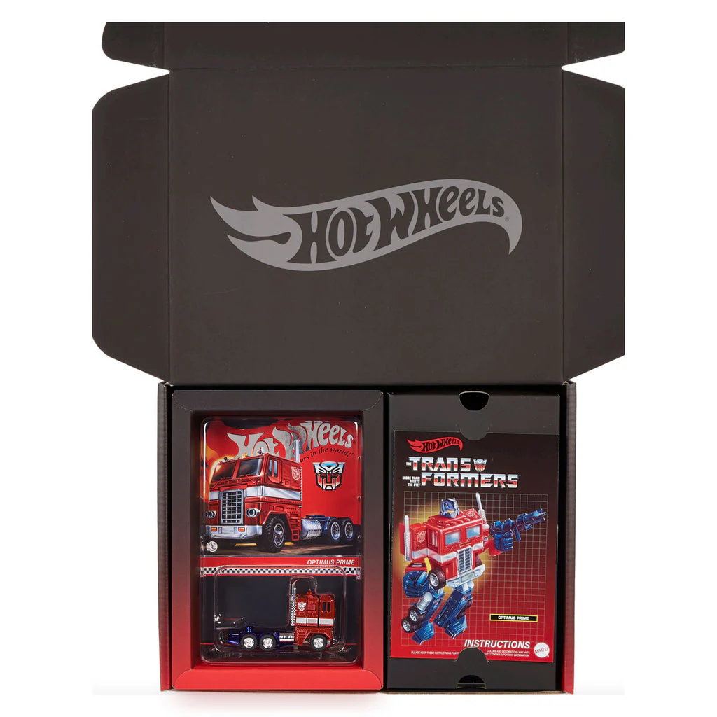 Hot Wheels Transformers Optimus Prime (Creations Exclusive) - Image 4