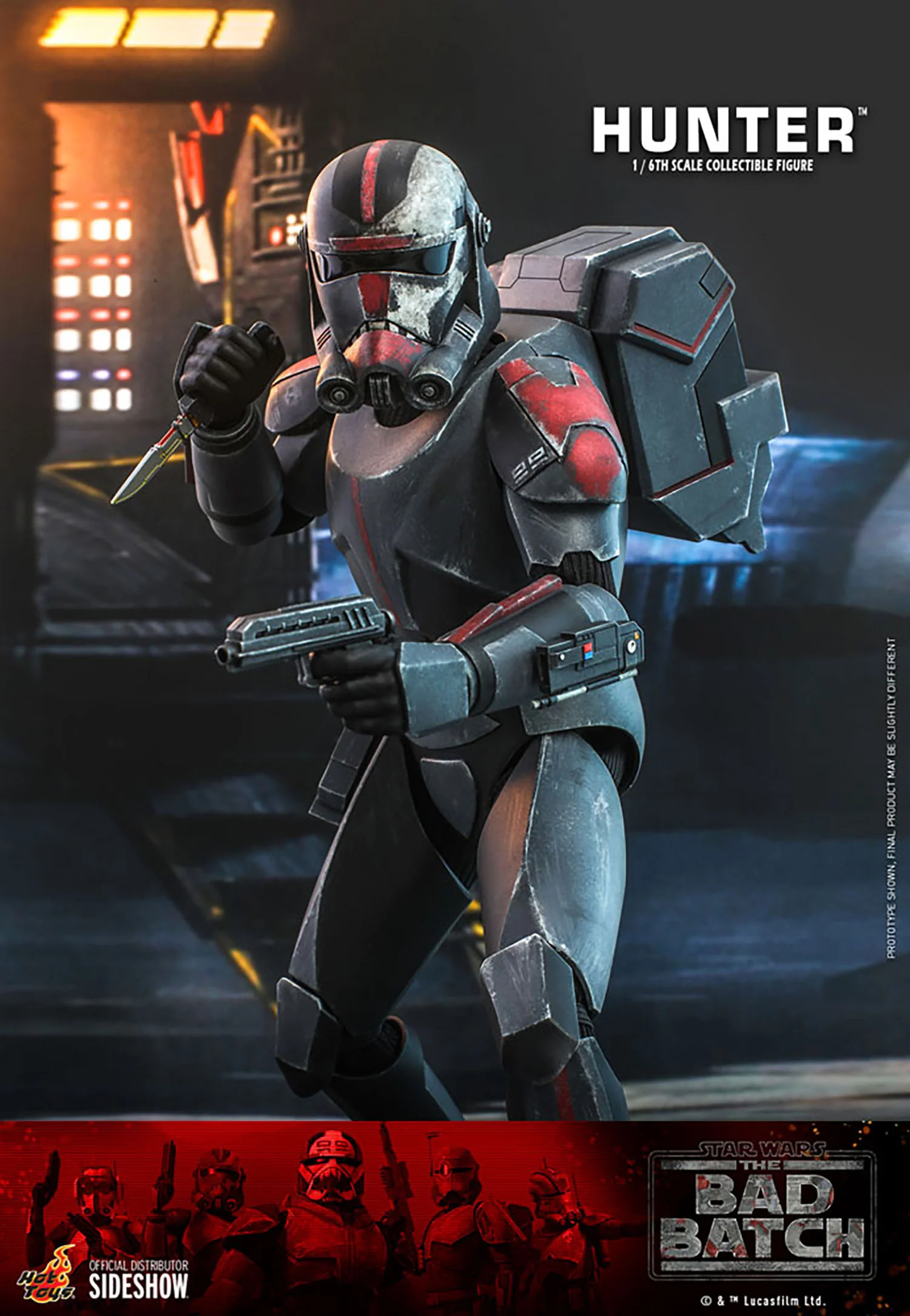 Hunter TMS050 | Sixth Scale Action Figure | Hot Toys - Image 11