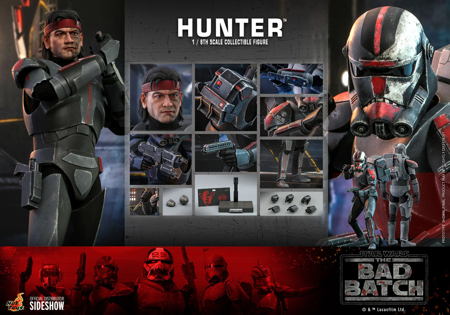 Hunter TMS050 | Sixth Scale Action Figure | Hot Toys - Image 19