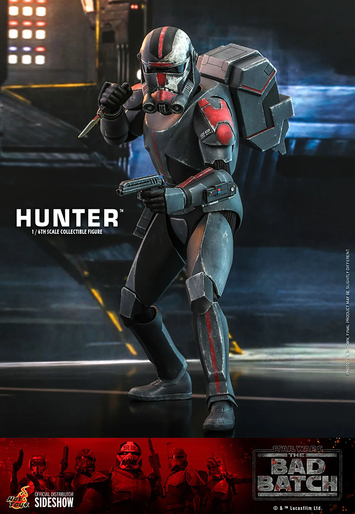 Hunter TMS050 | Sixth Scale Action Figure | Hot Toys - Image 7